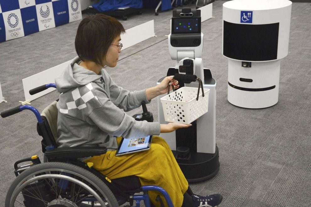 robot giapponese aiuta gli atleti disabili
