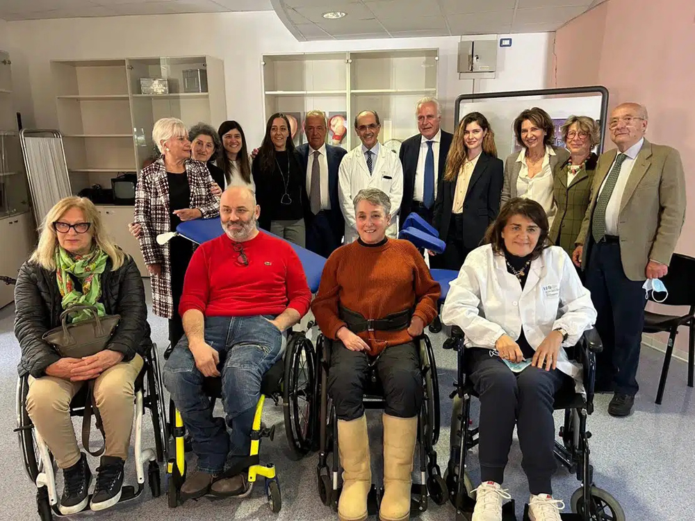 foto di gruppo progetto "cure senza barriere"